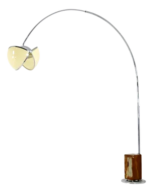 Pac-Man Arco Floor Lamp attributed to Superstudio for Poltronova, 1970s