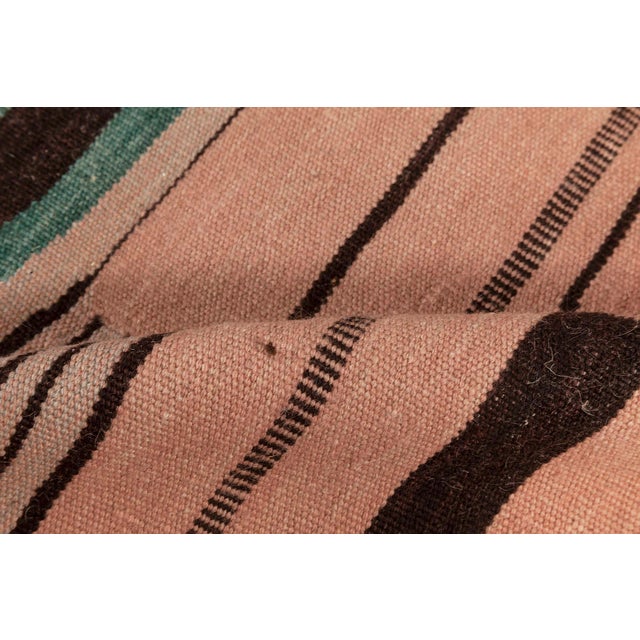 Modern Swedish Design Flat Weave Wool Rug by Doris Leslie Blau. Size: 4'0" × 6'0" (121 × 182 cm). Capturing the essence of...