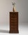 19th Century France Rich Walnut Brown Narrow Walnut Semainier For Sale - Image 11 of 11
