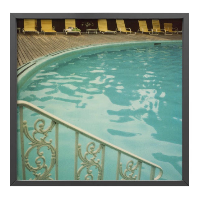 Swimming at the Grand Part 1 by Alicia Bock Print with Black Frame - 24 X 24 For Sale