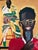 All That Jazz is a vibrant figurative collage on 1 1/2" deep wood panel, featuring a singer, bassist, sax player and...