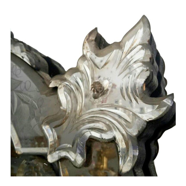 19th Century Venetian Style Napolean III Mirror For Sale In New Orleans - Image 6 of 6