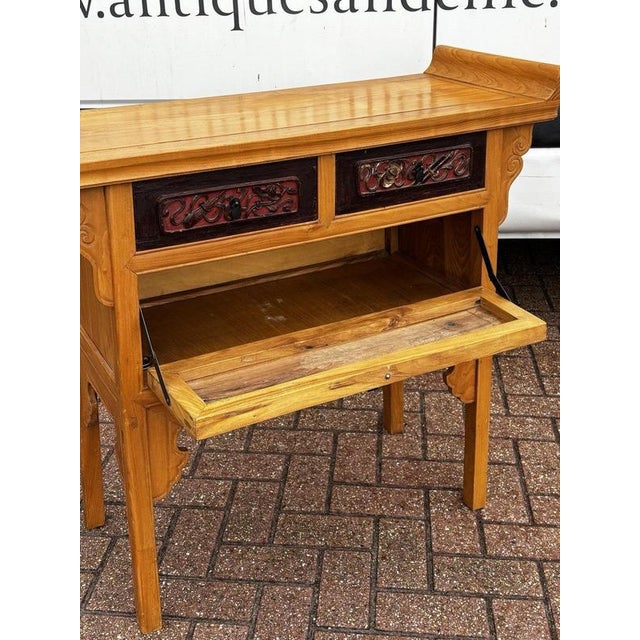 Console Table with Drawers For Sale - Image 6 of 8