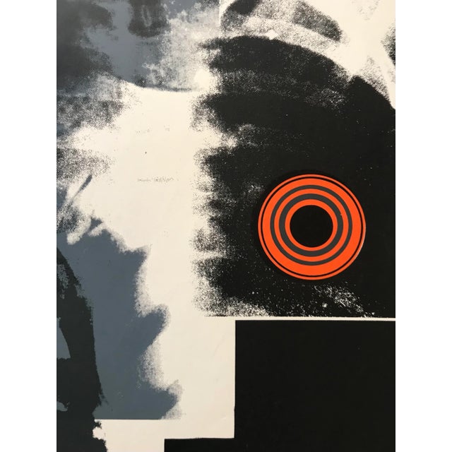 1971 "Spielkarte" German Abstract Modernist Limited Edition Silkscreen Signed Kraus For Sale In Palm Springs - Image 6 of 9