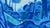 Abstract Between Worlds - Original Oil Painting Blue Toned Series For Sale - Image 3 of 8