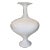 Contemporary White Lacquered Resin Vase For Sale