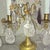 19thc Opulent French Louis XVI Rock Crystal & Bronze Table Lamps/ Girandoles a - Pair For Sale - Image 10 of 18