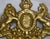 A mystical coat of arms is made of cast brass and mounts on your wall or would be lovely as an embellishment on a piece of...