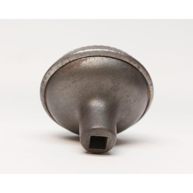 Traditional Antique Russell & Erwin Cast Iron Amarat Passage Door Knob For Sale - Image 3 of 4