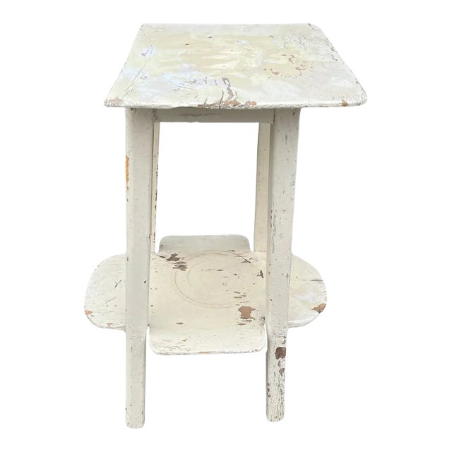 Vintage Wooden Entry Table For Sale