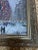 The New York Public Library on a snowy blustery day, oil on masonite by renowned Bucks County Impressionist, Christopher...