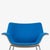 2010s Herman Miller Swoop Plywood Lounge Chairs by Brian Kane in Original Blue Fabric Ash and Polished Chrome For Sale - Image 5 of 12