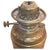 Victorian Porcelain Kerosene Lamp with Decorative Base, 1890s For Sale - Image 4 of 14