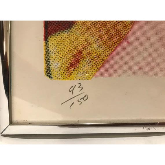 Abstract 1960s Paris Review, by James Rosenquist (93/ 150), 1967 (Hand Signed and Numbered) For Sale - Image 3 of 4
