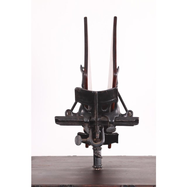 Early 20th Century Victorian Style Library Bookstand With a Revolving Shelf For Sale - Image 9 of 12