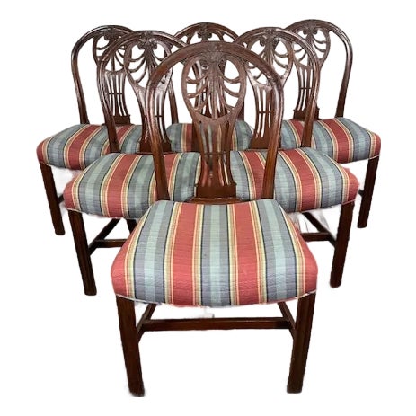 1920s Antique Dining Chairs- Set of 6 For Sale