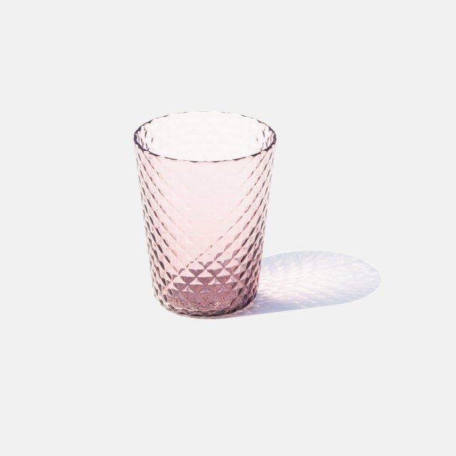Isolano Tumblers by Zafferano: An Experience of Elegance and Craftsmanship! Made from mass-colored soda lime glass, hand-...