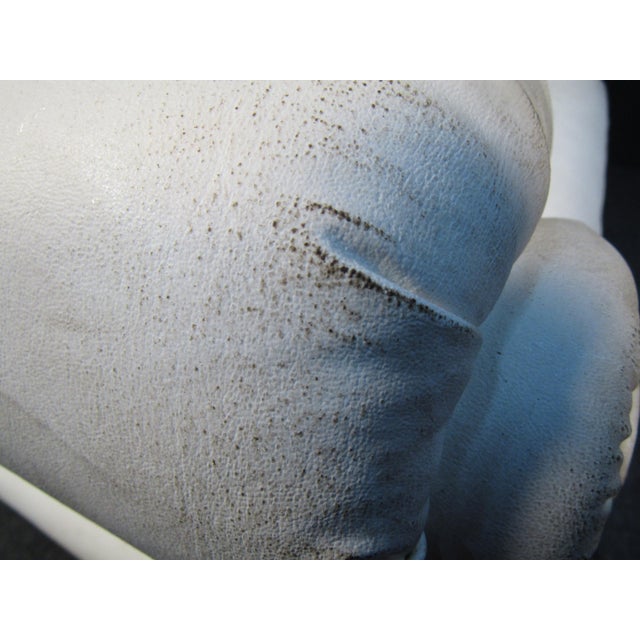 Mid 20th Century Large Vintage Loveseat For Sale In New York - Image 6 of 9