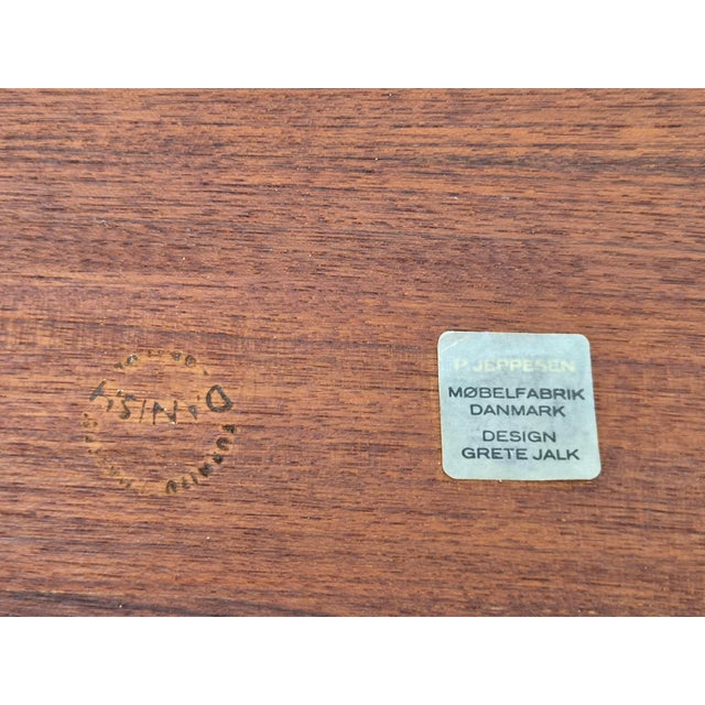 Danish Extendable Coffee Table in Teak by Grete Jalk for Poul Jeppesens Møbelfabrik, 1960s For Sale - Image 13 of 17