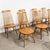 Vintage Scandinavian Wood Chairs, 1960s, Set of 4 For Sale - Image 4 of 9