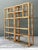 Tan Vintage Wrapped Rattan Etagere- A Pair For Sale - Image 8 of 12