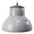 Metal Industrial Dutch Grey Enamel Pendant Lamp from Philips For Sale - Image 7 of 7