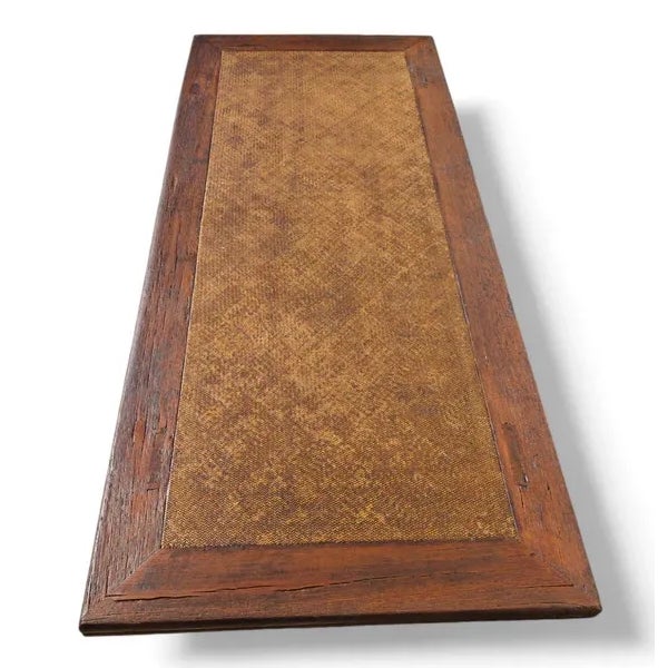 Late 18th Century 81" Inch Long Antique Chinese Brown Coffee Table For Sale In Greensboro - Image 6 of 11