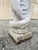 White Early 20th Century Italian Classical Carved Marble 31" Cherub Dolphin Garden Fountain Statue For Sale - Image 8 of 13