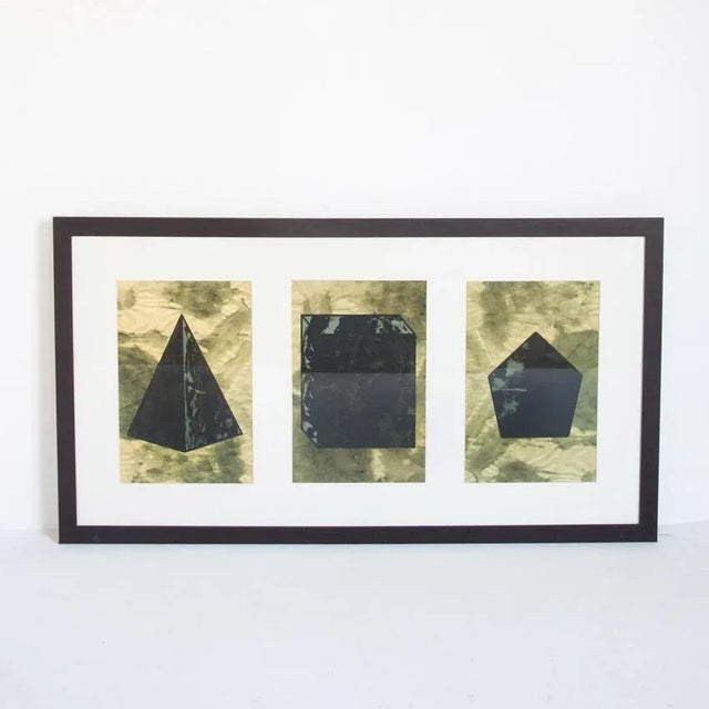 Spanish Artist, Abstract Composition, 1980s, Work on Paper For Sale - Image 8 of 8