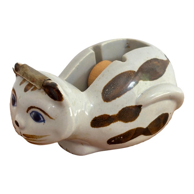 1970s Cat Tape Dispenser For Sale