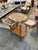 19th Century French Louis XV-Style Marquetry Side Table For Sale - Image 11 of 13