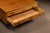 Wood Antique Oak Flat File Cabinet Coffee Table For Sale - Image 7 of 14