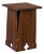 Mission Oak Tabouret Side Table - Walnut (W1) For Sale