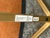 Campaign Cb2 Leather Director's Stool For Sale - Image 3 of 12