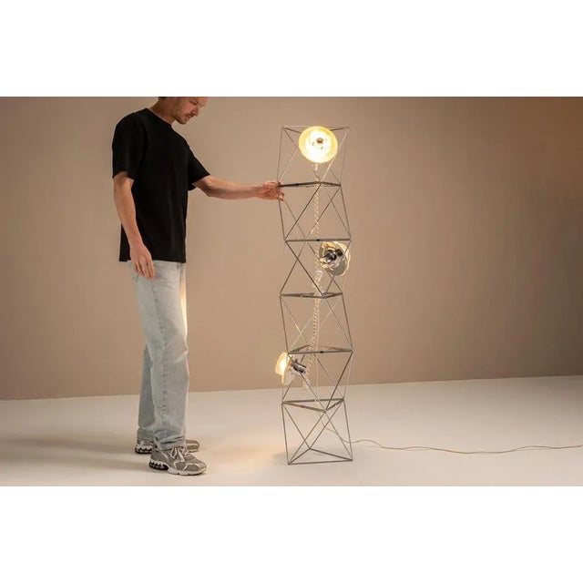 Sculptural Space Age Lamp by Felice Ragazzo for Guzzini, 1960s For Sale - Image 6 of 18