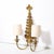 Mid 20th Century Mid-Century Modern Brass Two-Arm Sconces W/ Sculptural Volute Motif - a Pair For Sale - Image 10 of 18