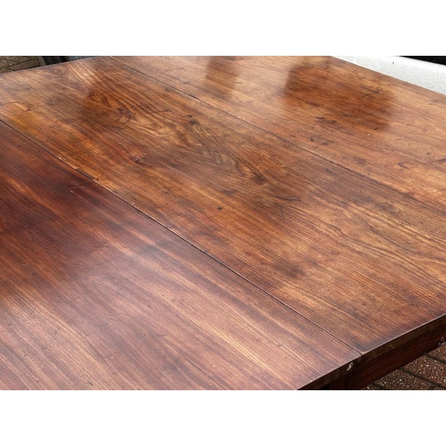 Antique Mahogany Drop Leaf Dining Table and Chairs, Set of 7 For Sale - Image 15 of 18