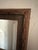 Wood Vintage 1960s Framed Wall Mirror Beveled Glass Rectangular Ornate Leaf Scroll Frame For Sale - Image 7 of 12