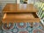 Vintage Scandinavian Mid‑Century Flip‑Top Bar Cart – Solid Oak Serving Trolley on Casters For Sale - Image 4 of 17