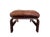 Wood Vintage Norwegian Leather Ottoman | Scandinavian Mid-Century Modern Bentwood & Sling Footstool | Ingmar Relling Style For Sale - Image 7 of 16