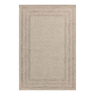 Amber Lewis x Loloi Windsor Ivory / Stone 9'-3" x 13' Area Rug For Sale