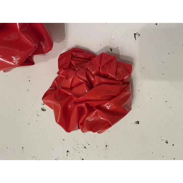 1990s Mark Paron, Crinkle Sculptures, 1997, Vinyl, Set of 3 For Sale - Image 5 of 12