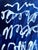 2020s Writings No. 4 — Abstract Original Oil Painting Inspired by Cy Twombly For Sale - Image 5 of 7