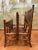 Vintage English Victorian Rattan Chinoiserie Bamboo Magazine Holder For Sale - Image 9 of 10