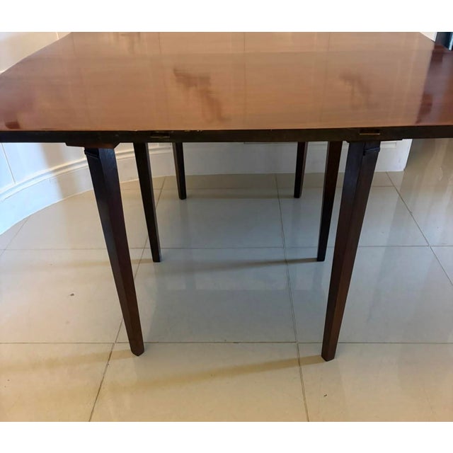 Antique Georgian Mahogany Six Leg Drop Leaf Dining Table, 1800 For Sale - Image 11 of 16