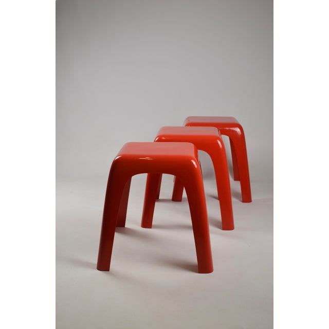 Small Stool by Castiglioni for Valenti, Italy, 1970s For Sale - Image 10 of 18