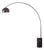 Iconic 95" Arc FLoor Lamp, Black Nickel, Black Marble Base, Dimmable For Sale