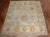 Early 21st Century Early 21st Century Zabihi Collection Stunning Turkish Blue Yellow Oushak Rug - 8'3" x 9'5" For Sale - Image 5 of 12