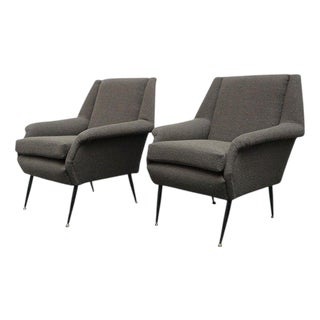 Vintage Lounge Chairs, 1950s, Set of 2 For Sale