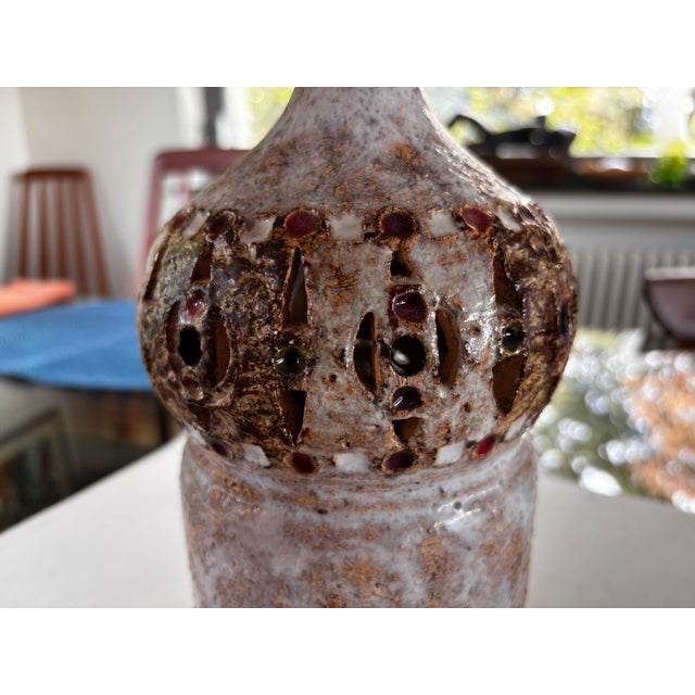 Ceramic Table Lamp by Rafael Giarrusso for Accolay, 1960 For Sale - Image 6 of 13